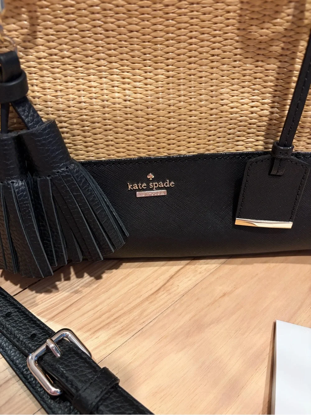 Kate Spade Cameron Street bag and Kate Spade black charm - both NWOT